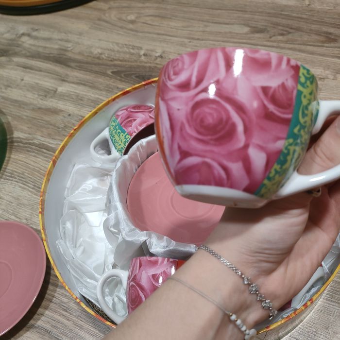 Zestaw do kawy porcelanowy gemma