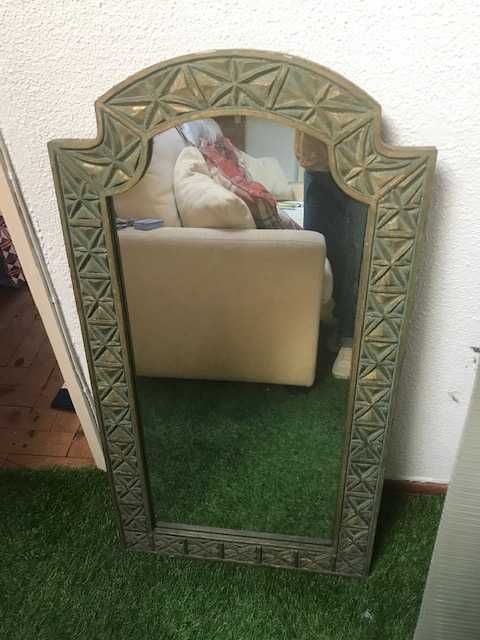 Mesa com espelho anos 60