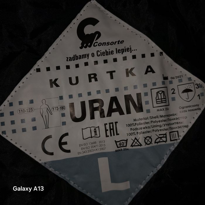 Kurtka robocza zimowa