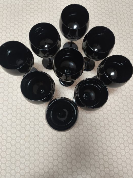Copos pretos para Gin ou vinho
