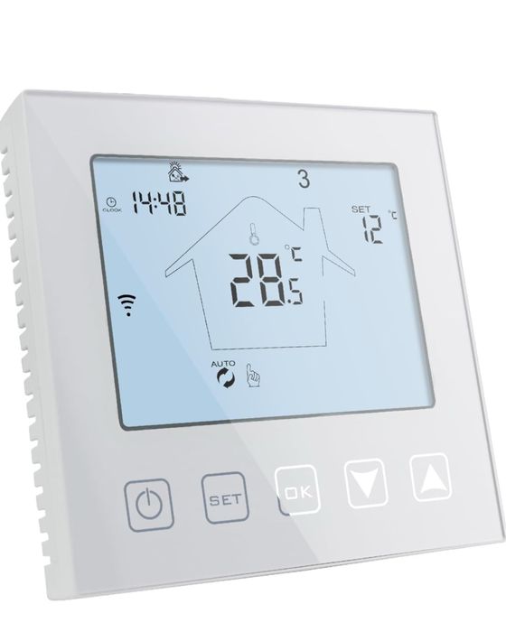 Розумний термостат KETOTEK WiFi 3A для водяної теплої підлоги та котла