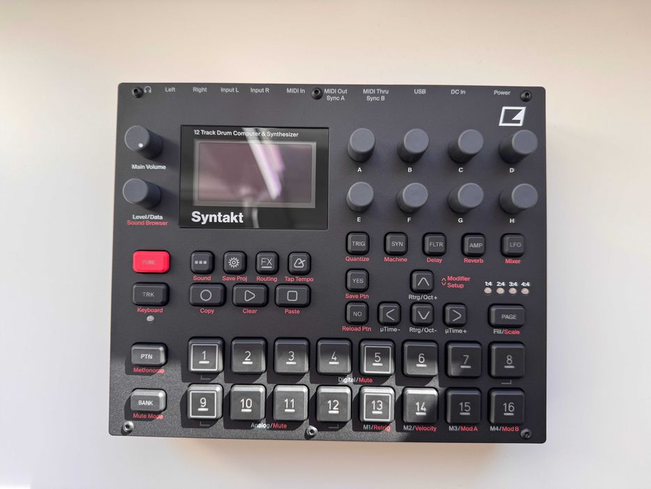 Elektron Syntakt + PL-2s & Flyht Pro Eva Case