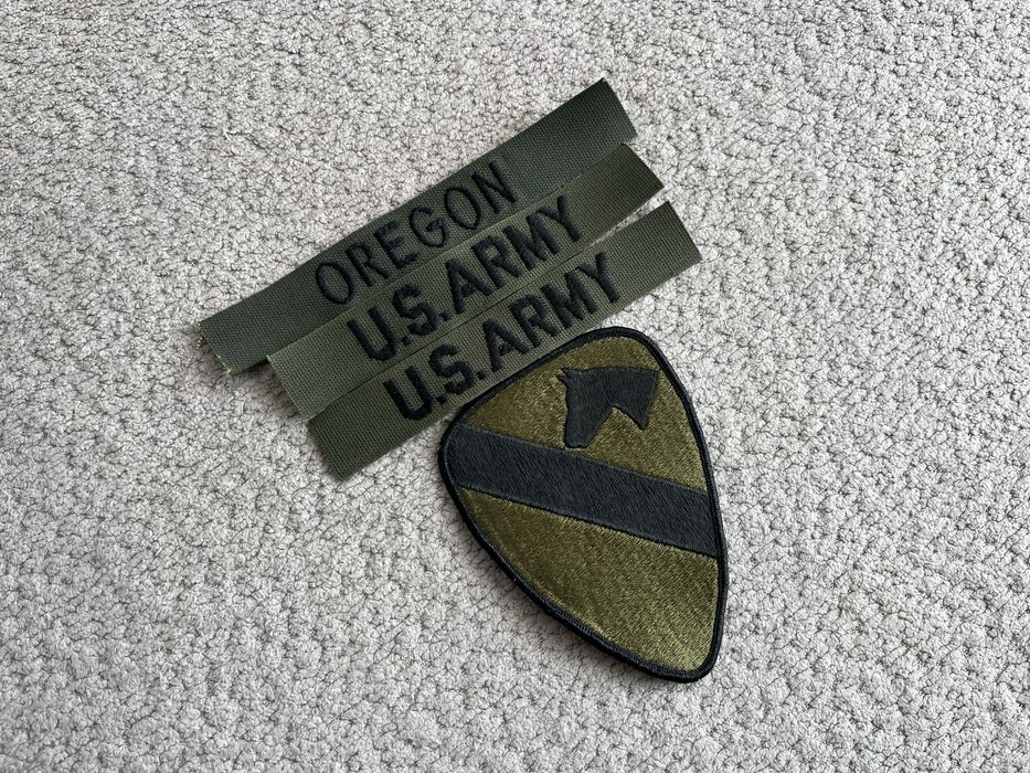 Zestaw naszywek us army