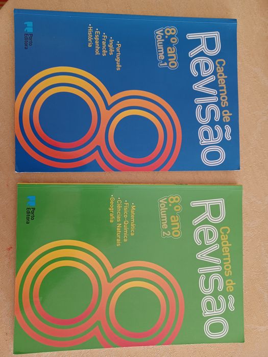 Cadernos de Revisão - 8.º Ano  (NOVO)