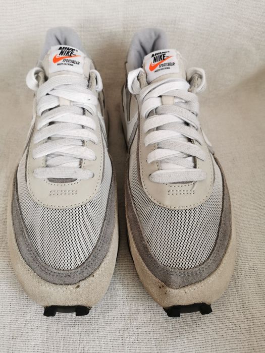 NIKE SACAI LD WAFFLE Summit White Grey  43