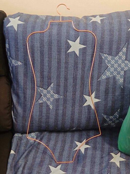 conjunto de cabides (body/roupa interior/roupa de banho)