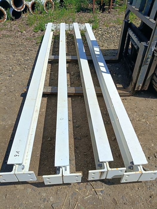 Słupy stalowe podpory 358cm dwuteownik 20x10 legar stopa hala wiata garaż