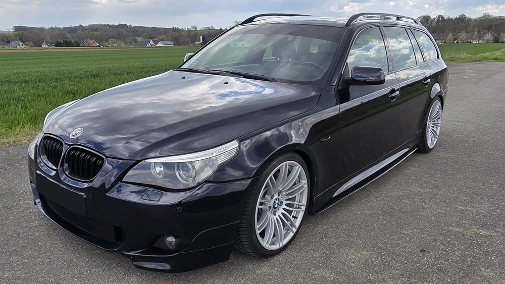 BMW Seria 5 BMW E61 535D 330KM M-Pakiet Panorama Head Up