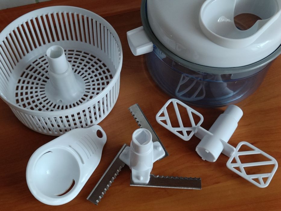 Siekacz ubijacz suszarka wirówka do sałaty