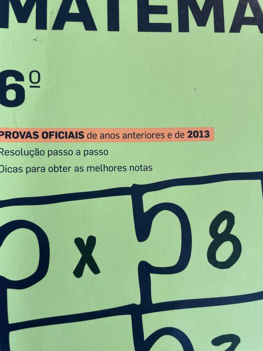 Provas finais de ciclo matemática 6