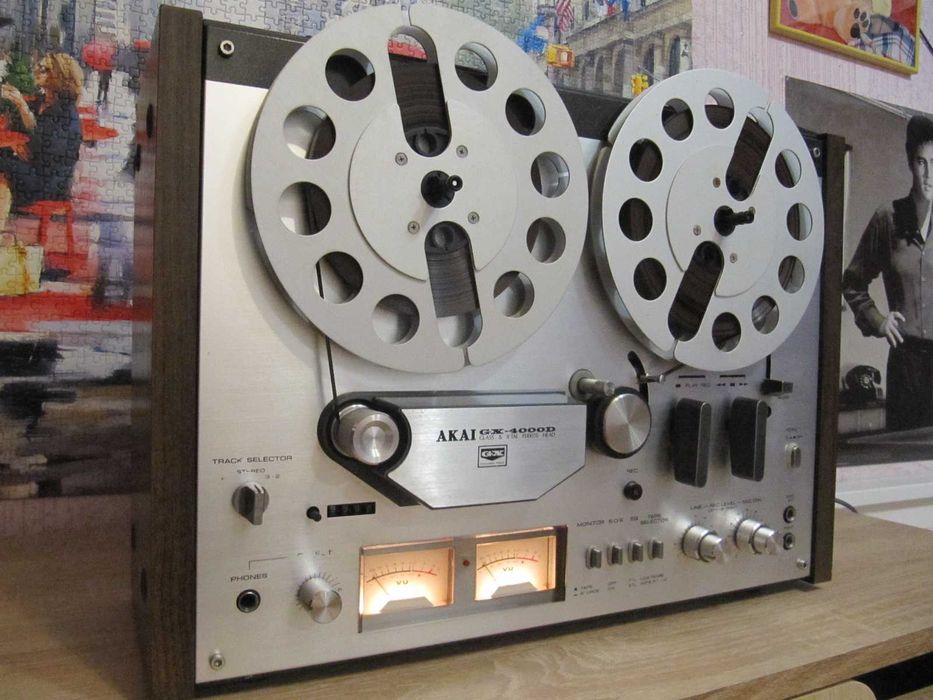 Катушечный / Бобинный Магнитофон AKAI GX-4000D Silver - ЛЕГЕНДА HI-FI