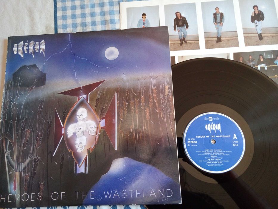 Vende discos vinyl metal português