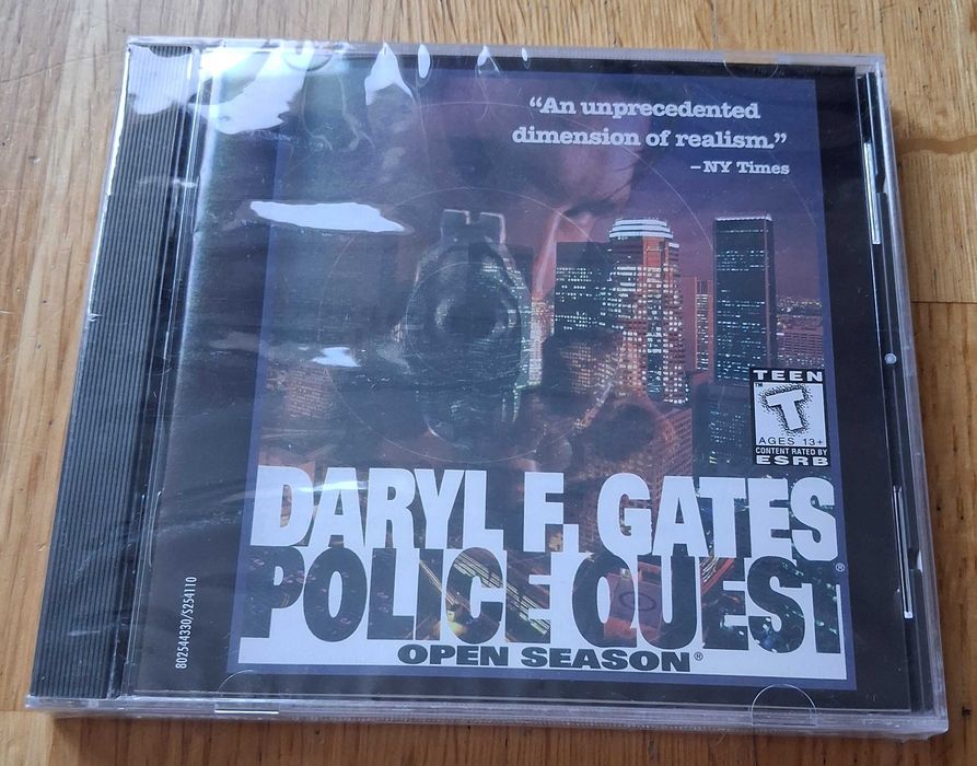 Police Quest 4 Open Season - płyta CD z grą - zafoliowana