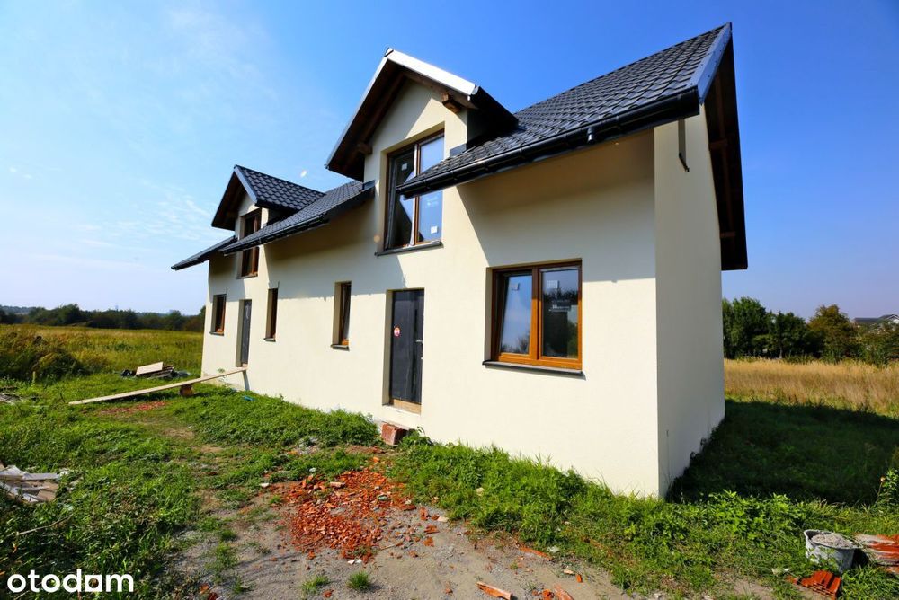 Dom w zabudowie bliźniaczej 90 m2 ! działka 6a !