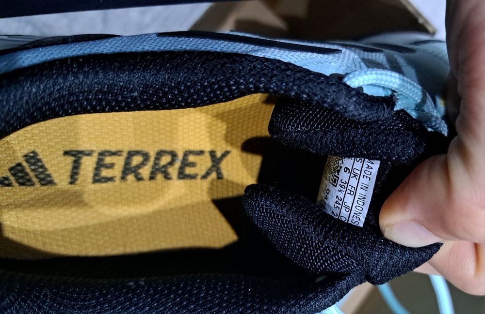 Buty adidas terrex eastril 39 1/3 miętowe trekkingowe turystyczne now