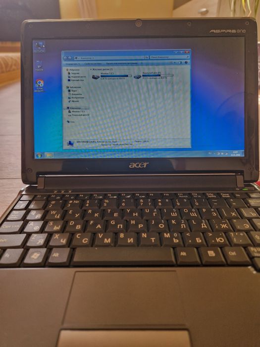 Нетбук acer робочий в доброму стані