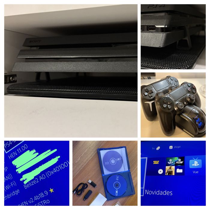 Pack Playstation PS4, PS3 e PSVita com jailbreak