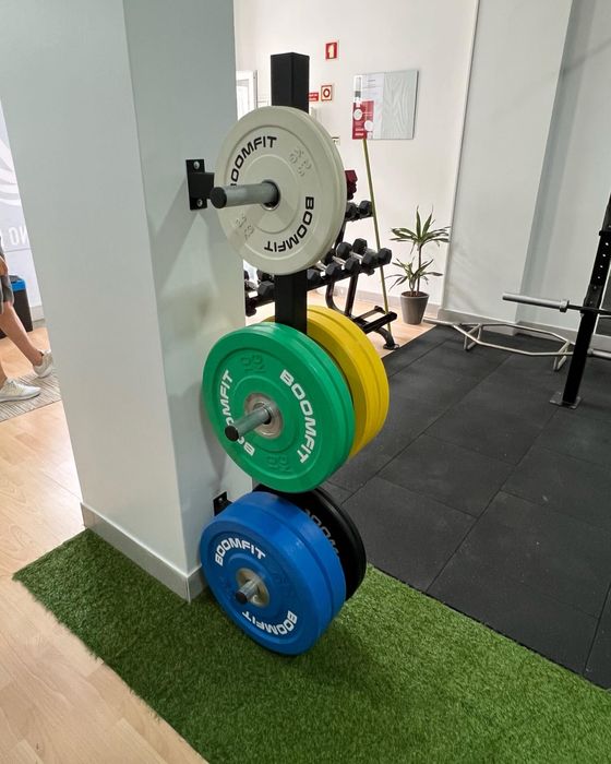 Suportes de discos e barras