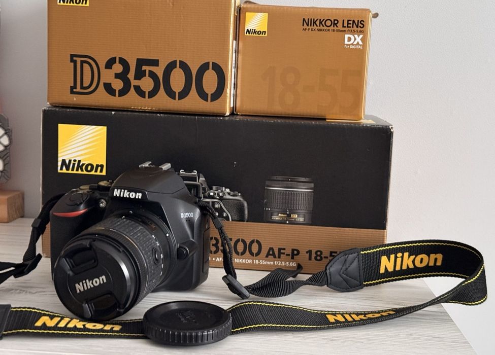 nikon d3500 - купити цифрові фотокамери - Ціна на OLX.ua