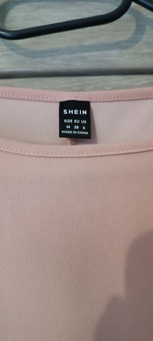 Sukienka mama i córka matchy matchy pudrowy róż