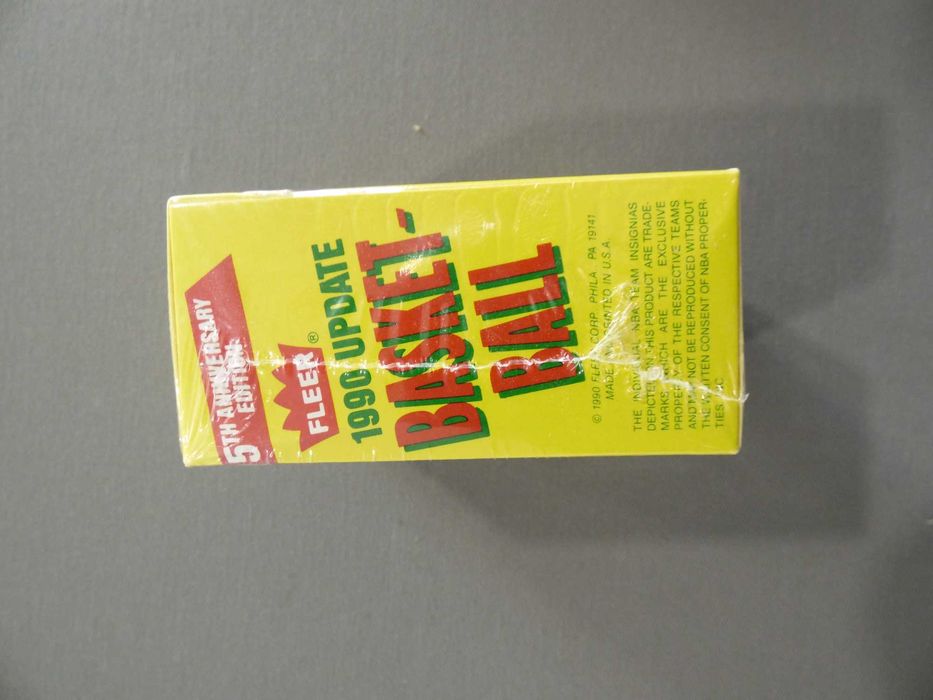 Caixa NBA Fleer 1990