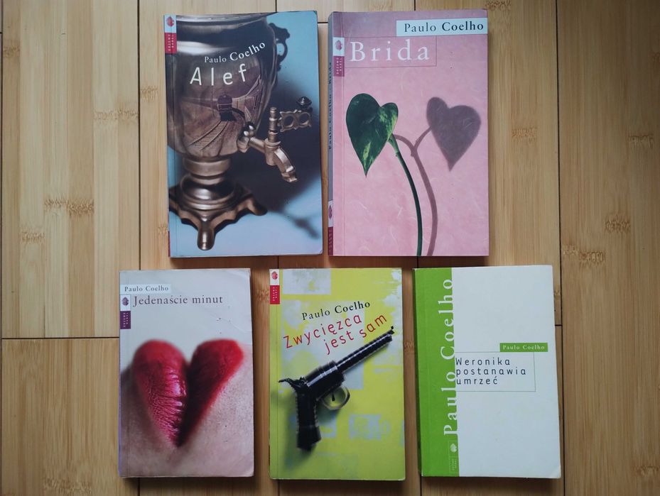 COELHO Alef, Brida, Jedenaście, Zwycięzca, Weronika, Alchemik + gratis