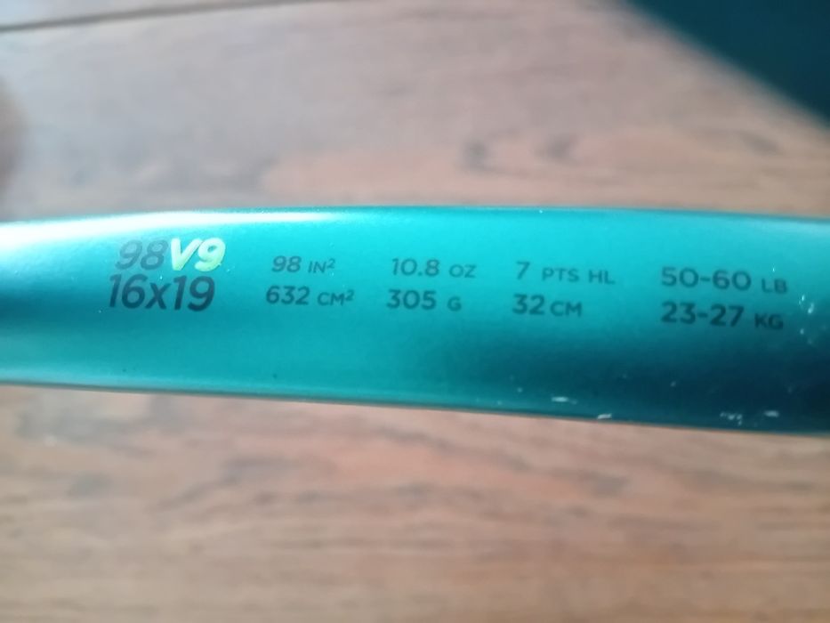 Raquete Blade V9 16x19  305 gr G2
