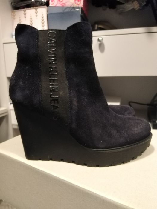 Buty botki zimowe Calvin Klein 35