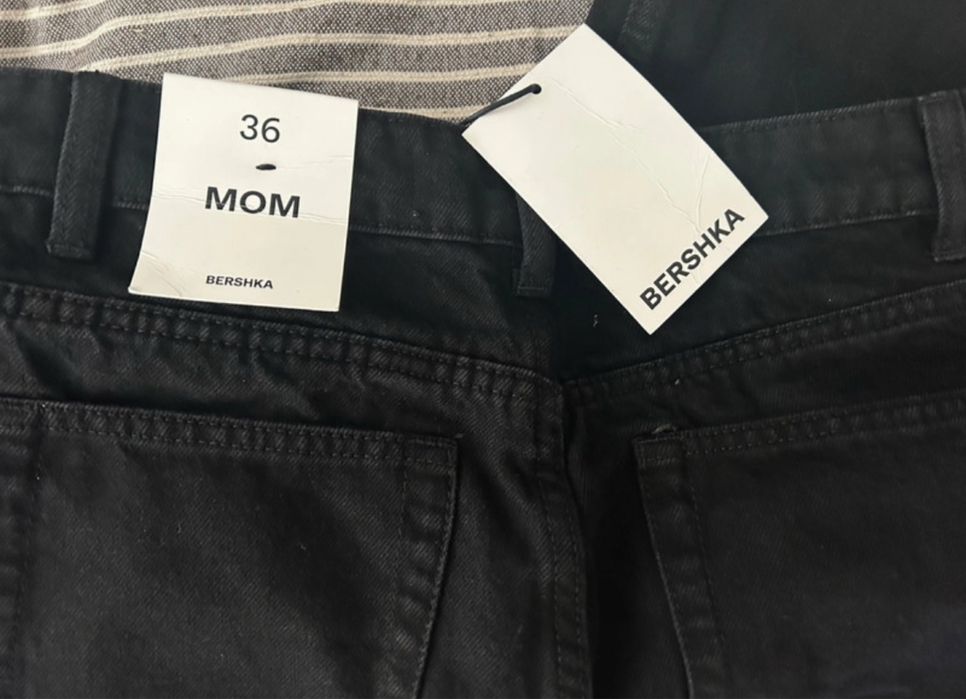 Calcas ganga novas com etiqueta pretas