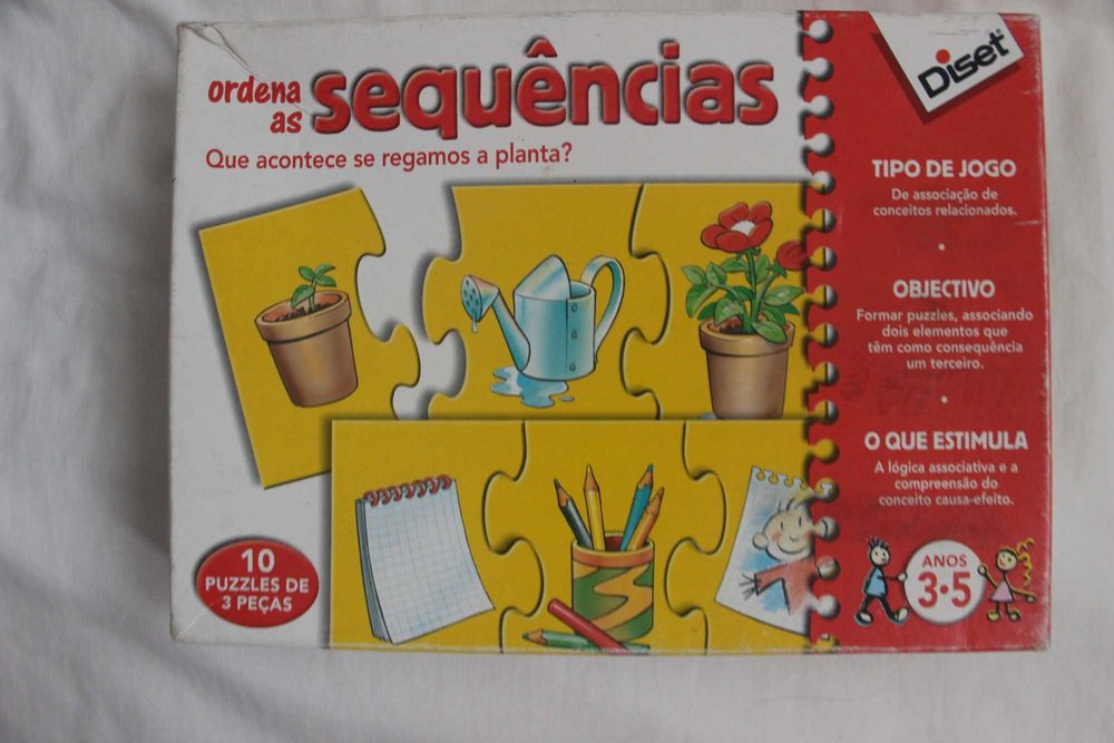 Puzzle - ordena as sequências - Diset