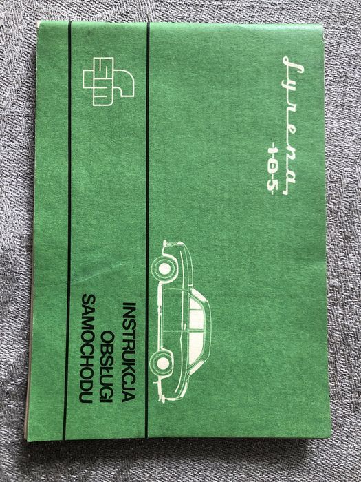 Syrena 105 instrukcja obsługi