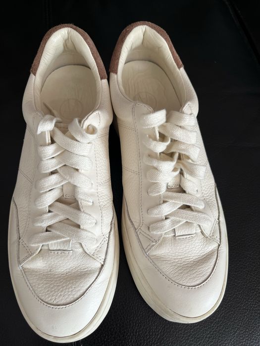 Sneakersy Massimo Dutti białe damskie  rozm. 36 skóra