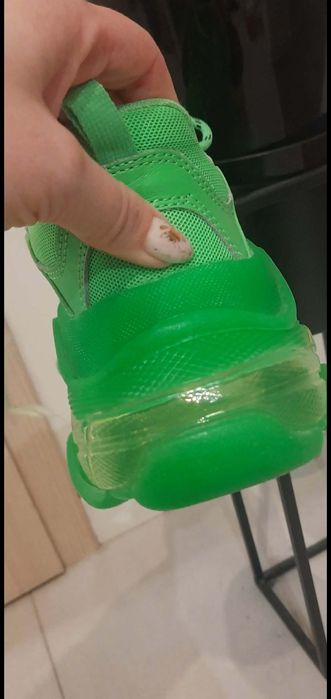 Buty balenciaga zielone