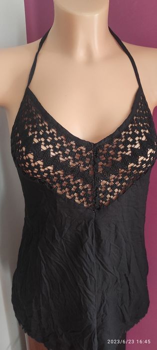 Zmysłowa Piżama kombinezon Top shop