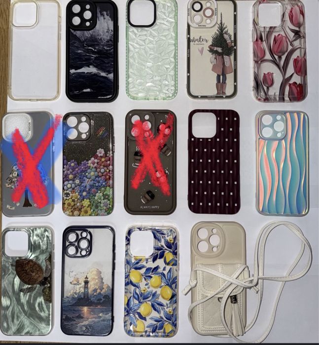 Чохли iPhone 14 Pro Max, 11 Pro, X, 6 Plus, 4s