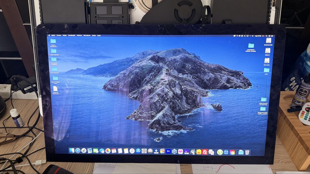 Vendo Imac 27” I7 2018 com ecrã partido