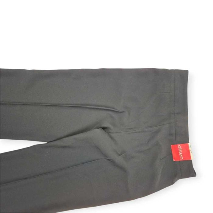 Spodnie Olsen 36 S czarne eleganckie | szerokie nogawki wieczorowe NEW