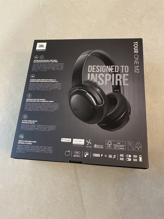 JBL Tour One M2 Wireless Headset Słuchawki Bezprzewodowe Bluetooth