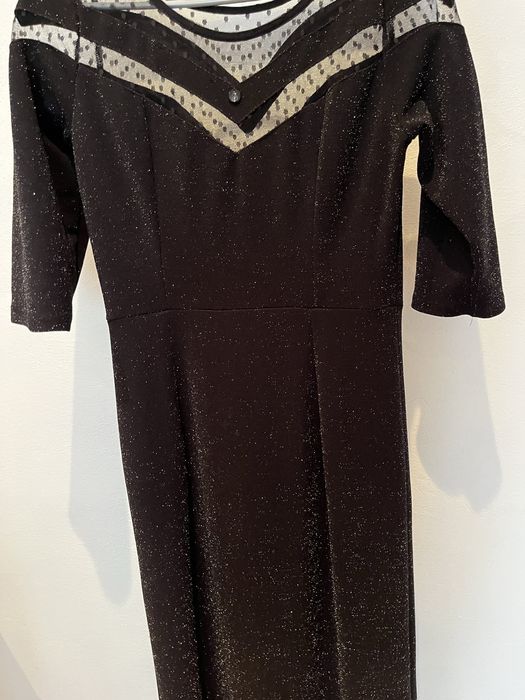 Piękna sukienka Blue Shadow rozmiar 38