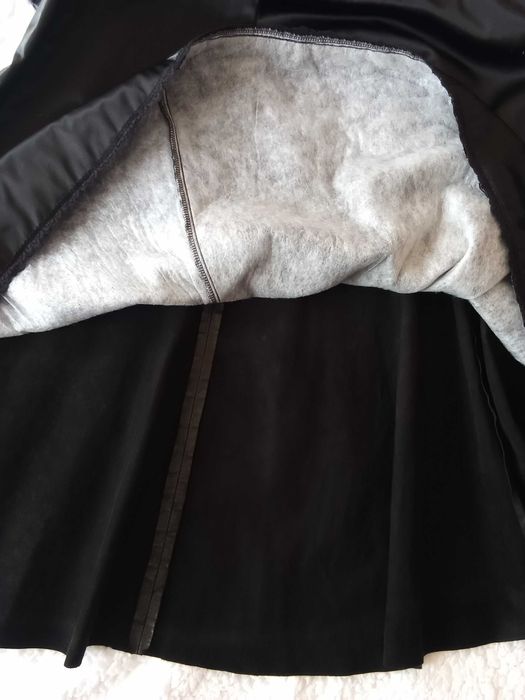 Жіночий плащ натуральна шкіра р46-48коричневий утеплений