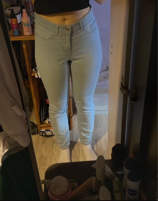 Spodnie jeansowe damskie
