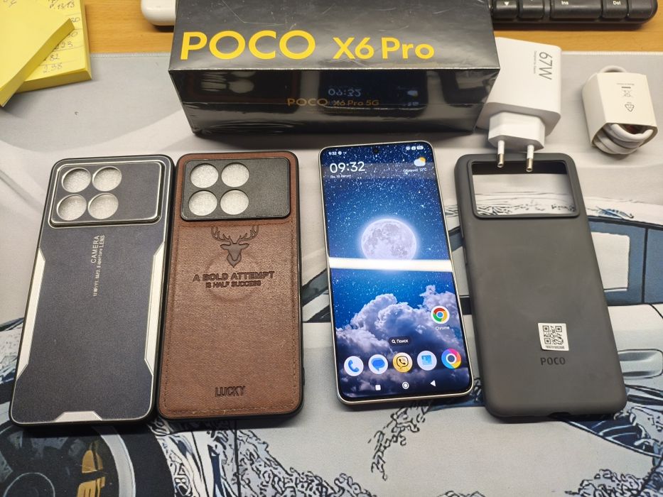Телефон Poco X6 pro Grey