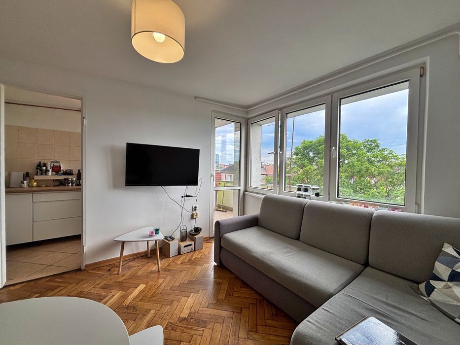 Na wynajem kawalerka przy Parku Kasprowicza, 27 m², balkon - Widok 3