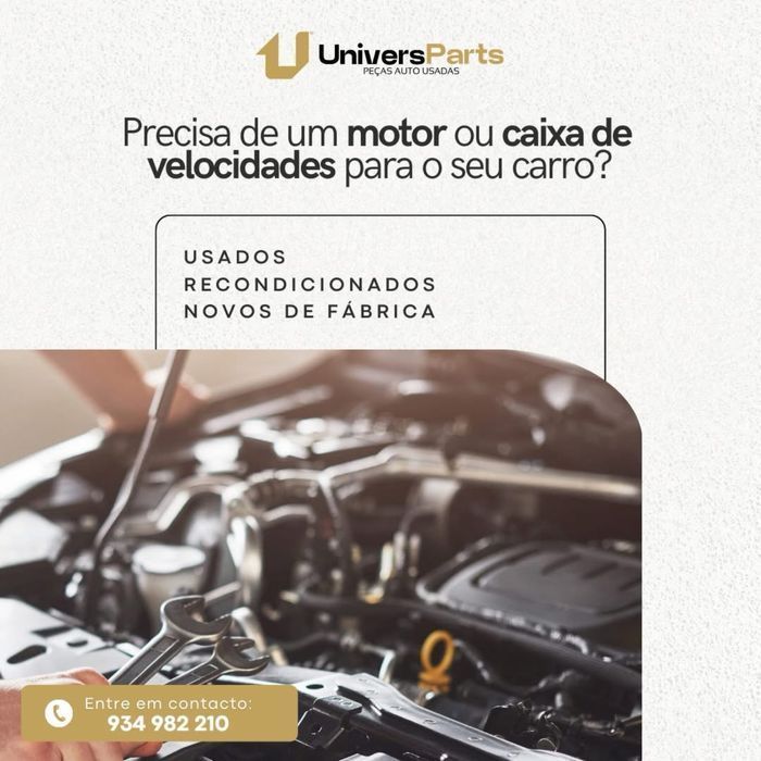 Motores e Caixas de Velocidades - 1 Ano de Garantia - Peça já o seu orcamento!