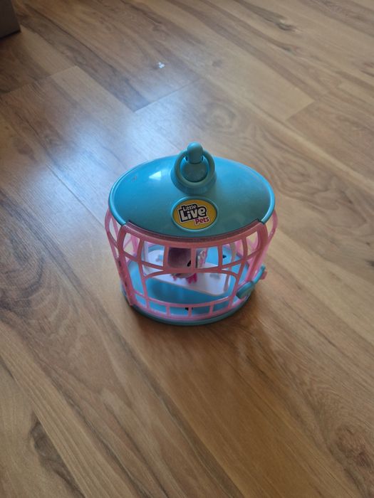 Ptak śpiewający w klatce Little Live pets