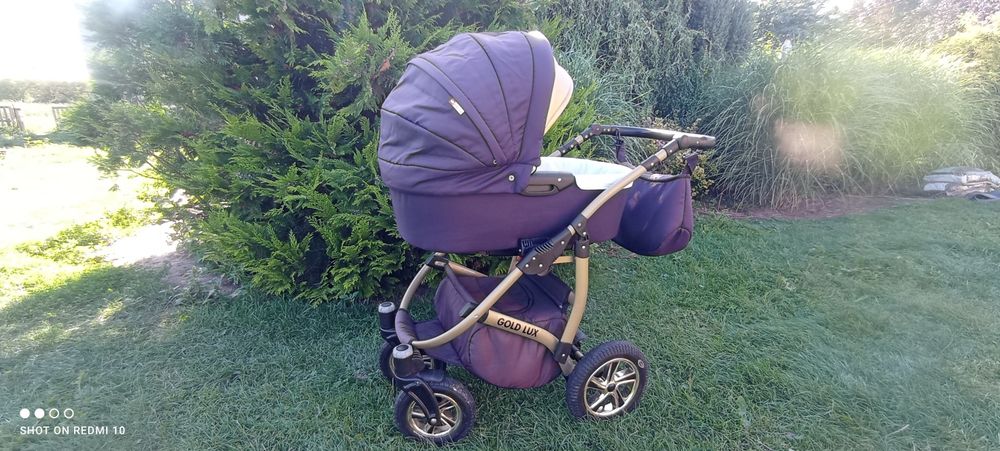 Śliczny Wózek dziecięcy 2 w 1