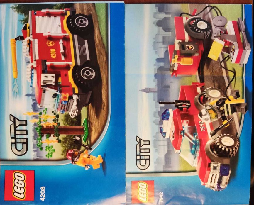 LEGO® City  Caminhão dos Bombeiros #4208 + #7942