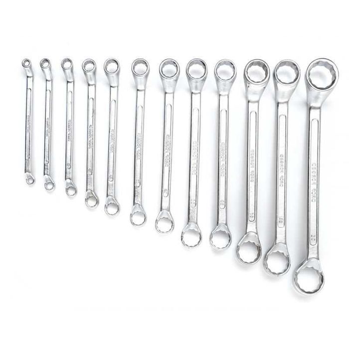 KLUCZE Dwustronnie oczkowe 12el. od 6 do 32mm KD10927