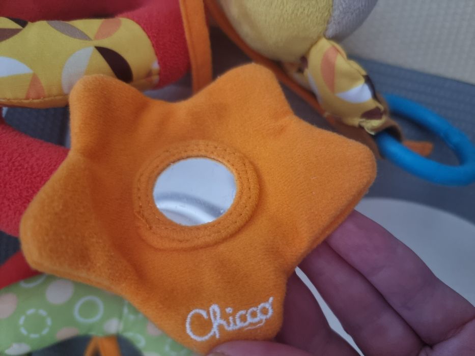 Спіраль-дуга на візок / автокрісло/ ліжечко Chicco жираф(оригінал)