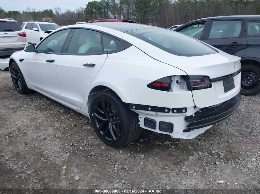 2022 TESLA MODEL S авто із мінімальними пошкодження Тесла